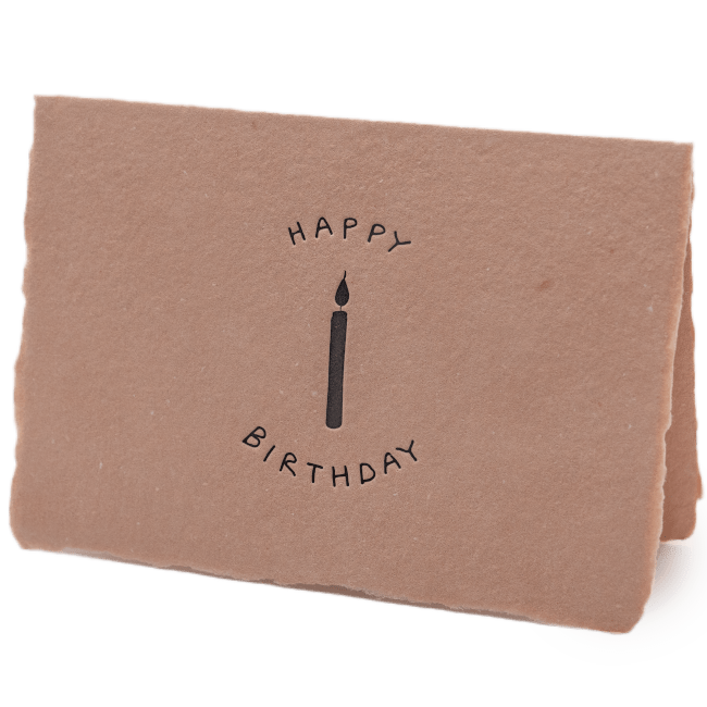 Birthday Candle Card - The Paper Way