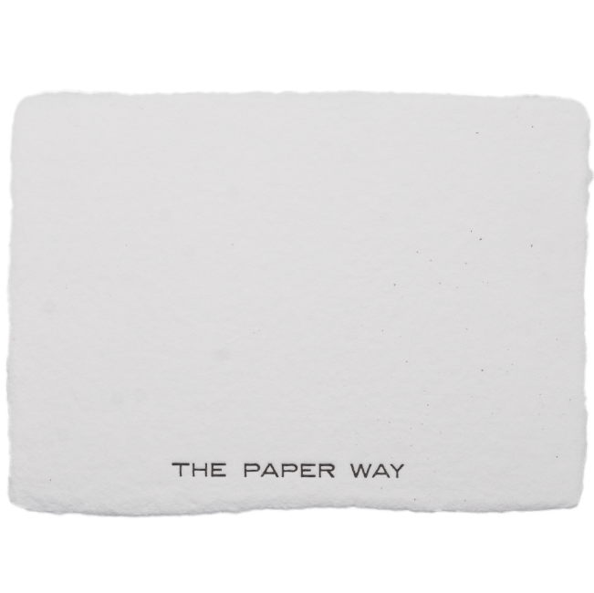 Ivory Notecards (6 - pack) - The Paper Way