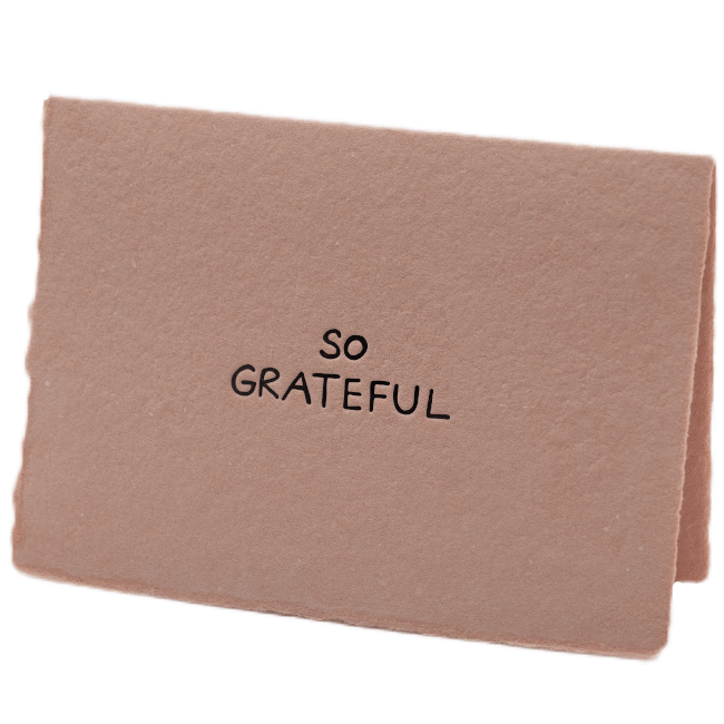 So Grateful Card - The Paper Way