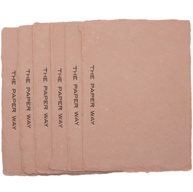 Terracotta Notecards (6 - Pack) - The Paper Way