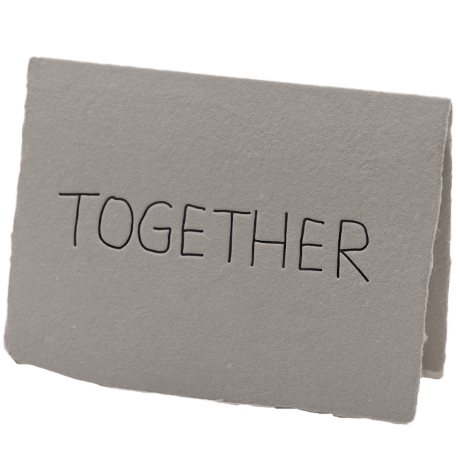 Together Card - The Paper Way