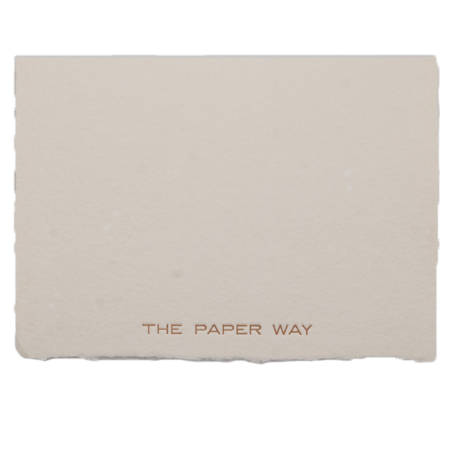 With You Card - The Paper Way