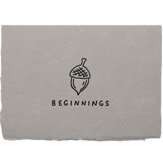 Beginnings Card - The Paper Way