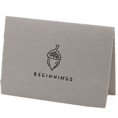 Beginnings Card - The Paper Way