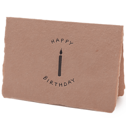 Birthday Candle Card - The Paper Way