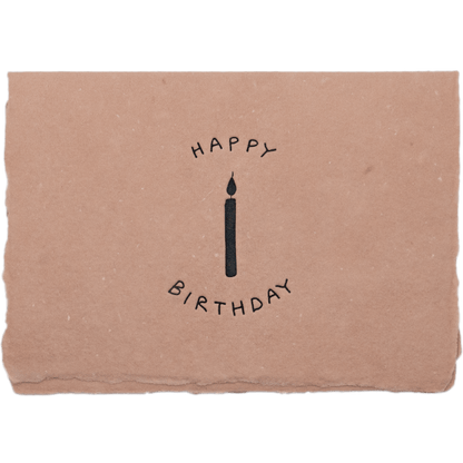 Birthday Candle Card - The Paper Way