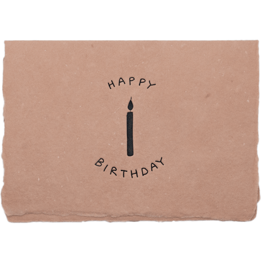 Birthday Candle Card - The Paper Way