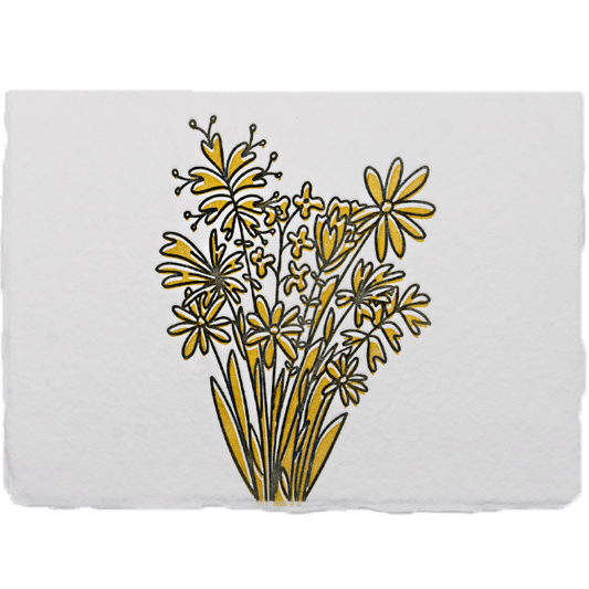 Bunch of Flowers Card - The Paper Way