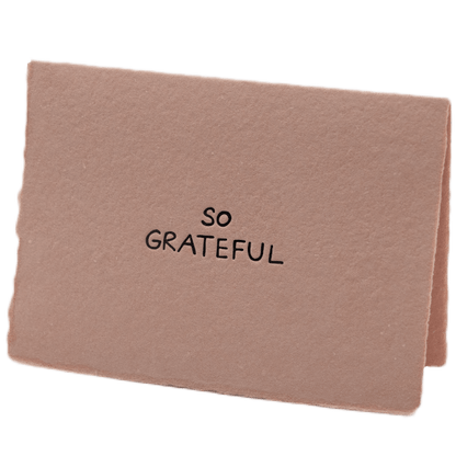 So Grateful Card - The Paper Way