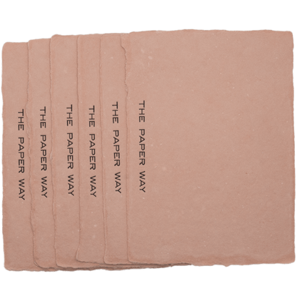 Terracotta Notecards (6 - Pack) - The Paper Way