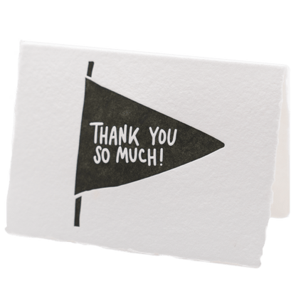 Thank You Flag Card - The Paper Way