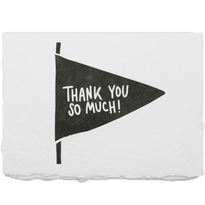 Thank You Flag Card - The Paper Way
